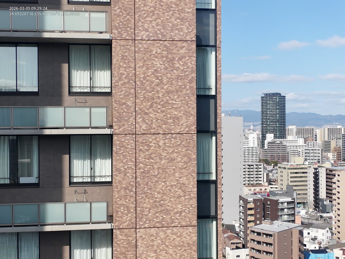 外壁調査 可視光画像